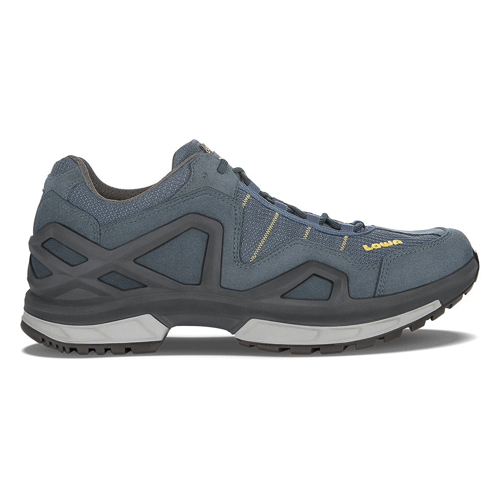 Scarpe Sportive Uomo Lowa Gorgon GTX Grigie Blu/Senape EPQUXH-530